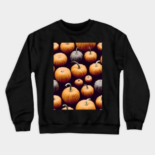 Halloween Pumpkins Pattern, model 3 Crewneck Sweatshirt